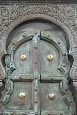 The Rajsamand Rustic White Console