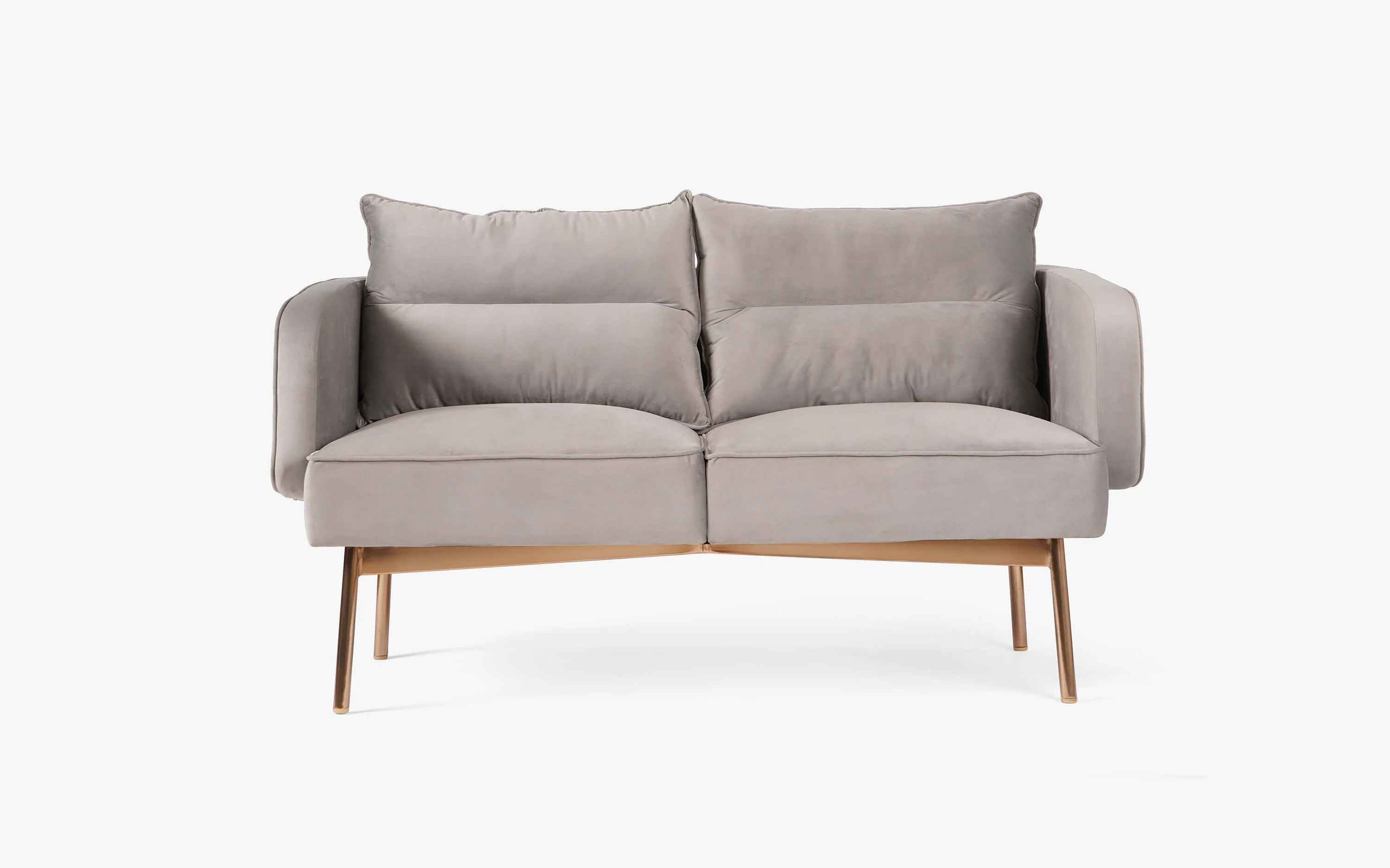 Barcelona 2 Seater Sofa Grey