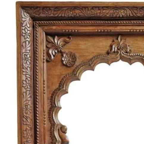 The Mehrab White Jaali Mirror