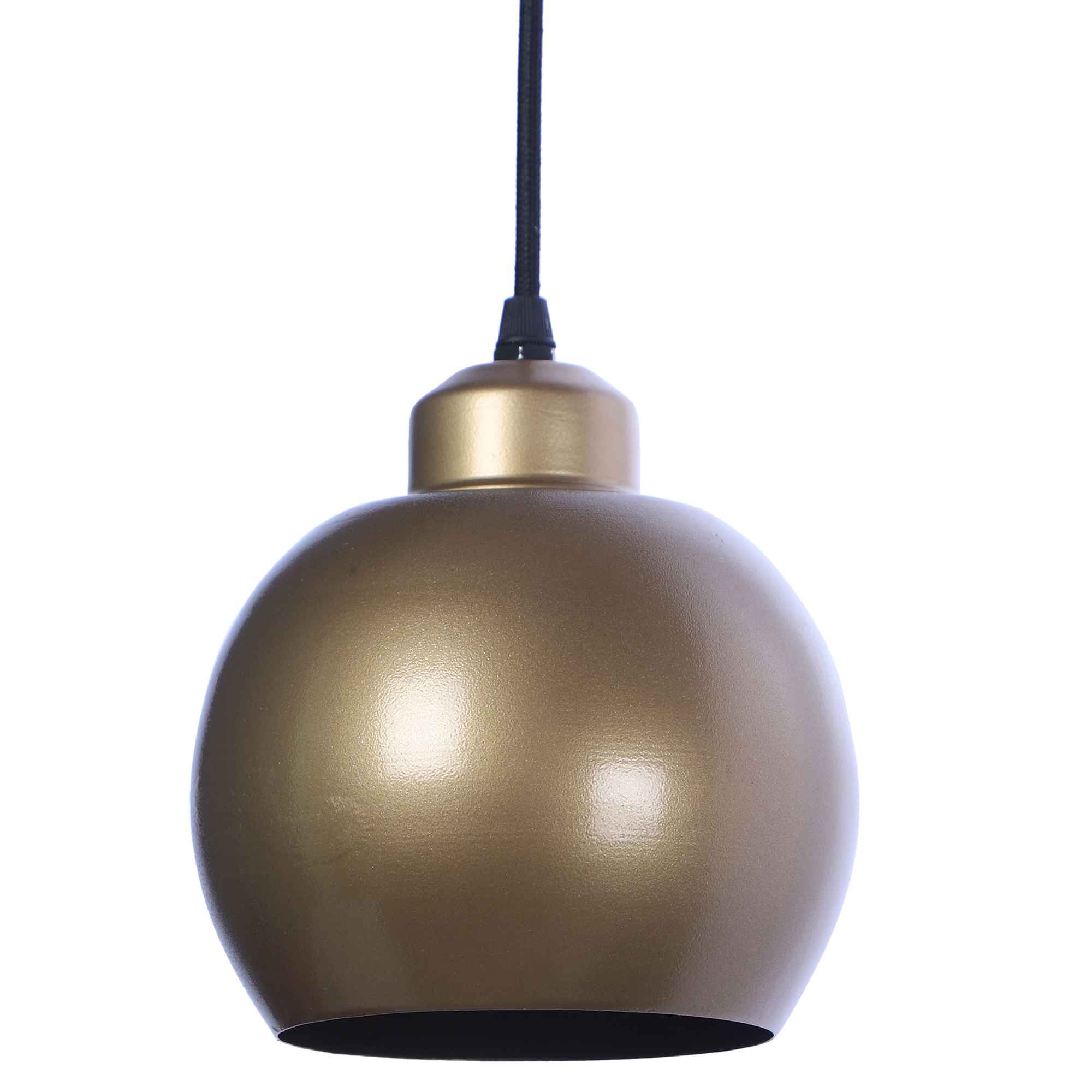 Gold Metal Hanging Light