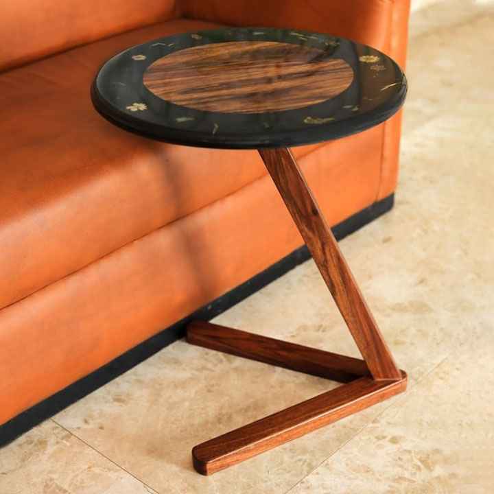 Teak vine Nesting Table