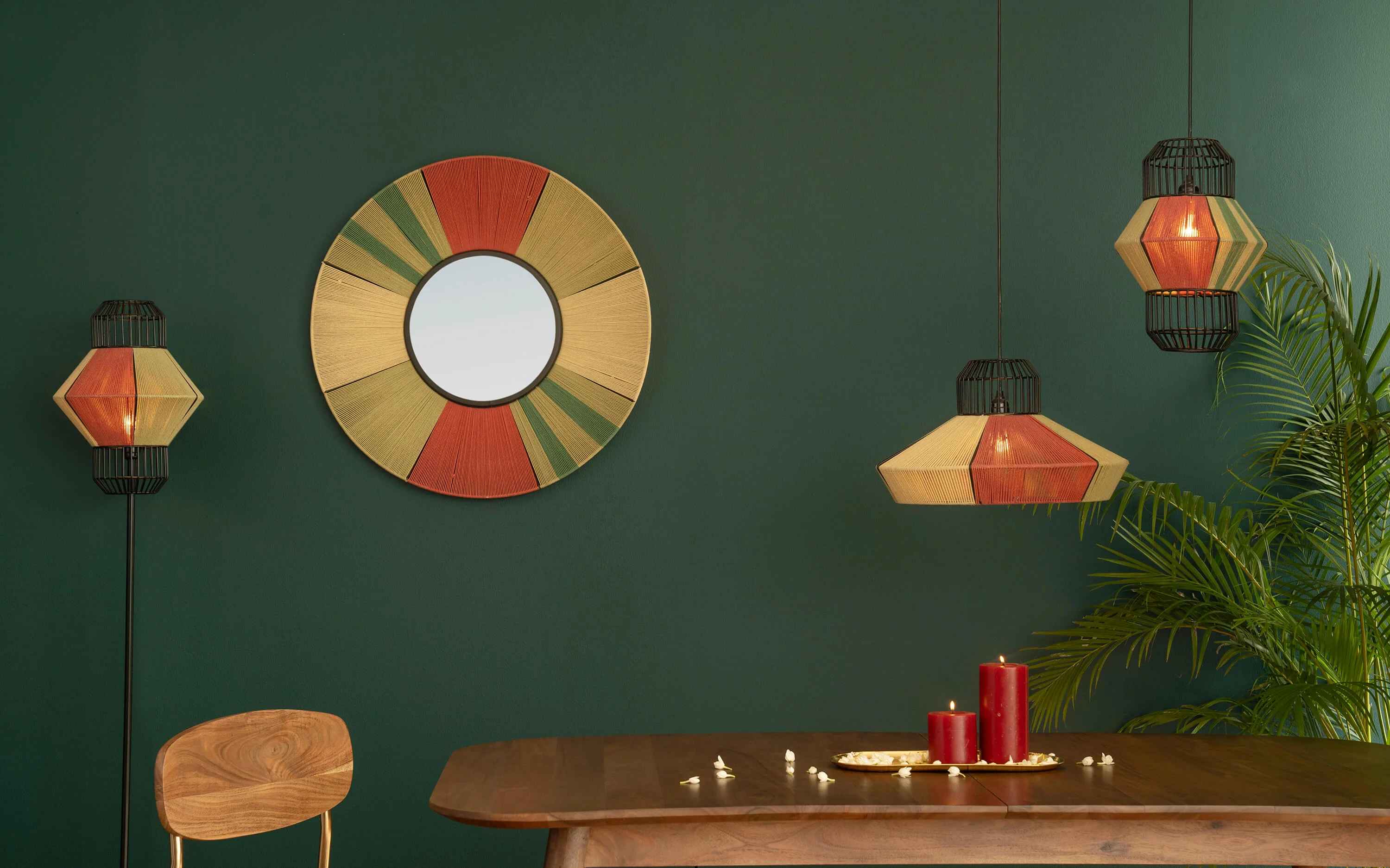 Kurashi Drop Hanging Lamp