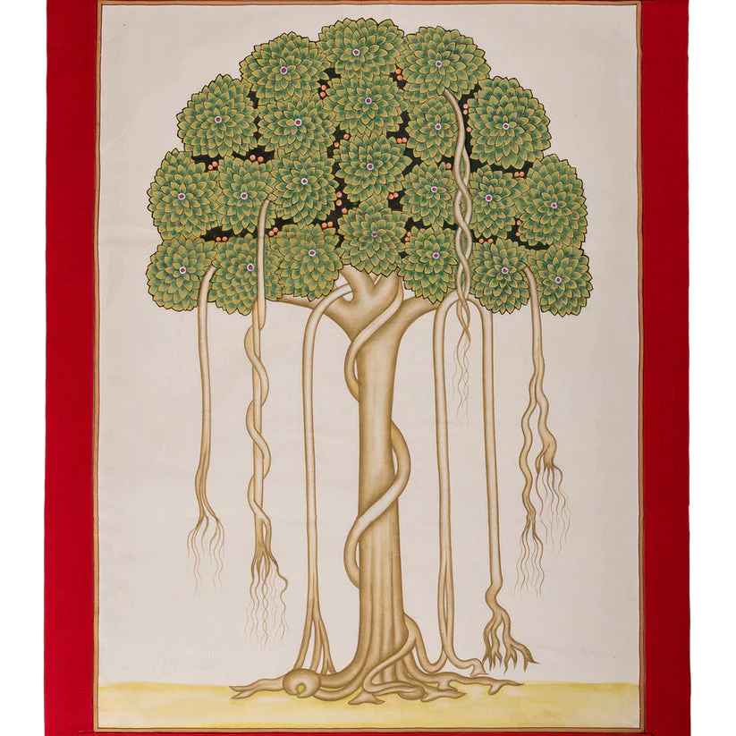 Tree Pichwai Painting