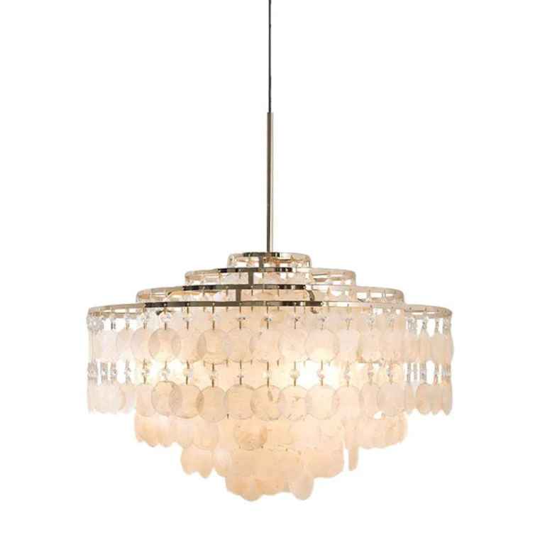 Modern Lotus Leaf Led Chandelier