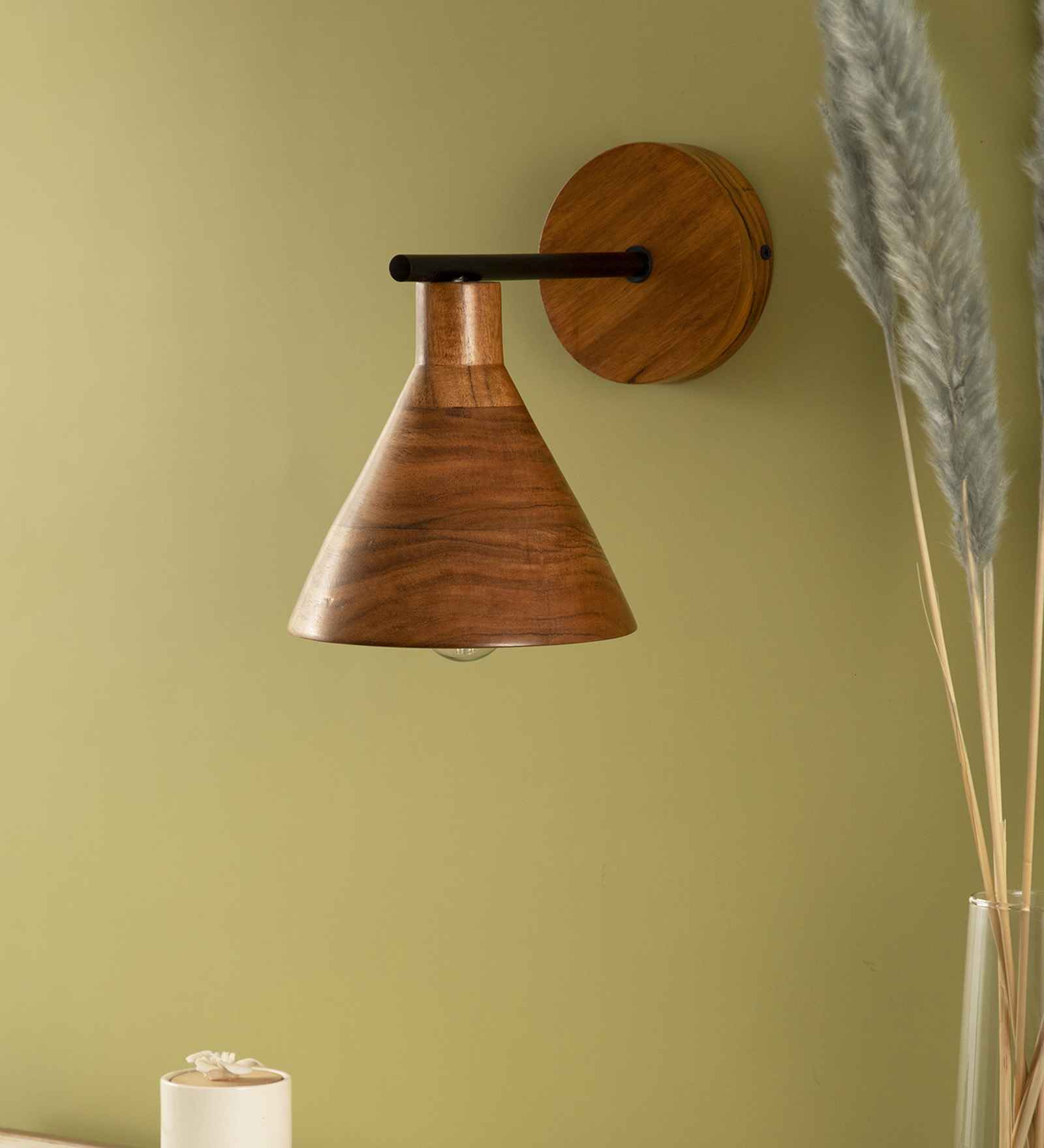 Top Solid Wall Mount Lamp (Recycled Bottle)