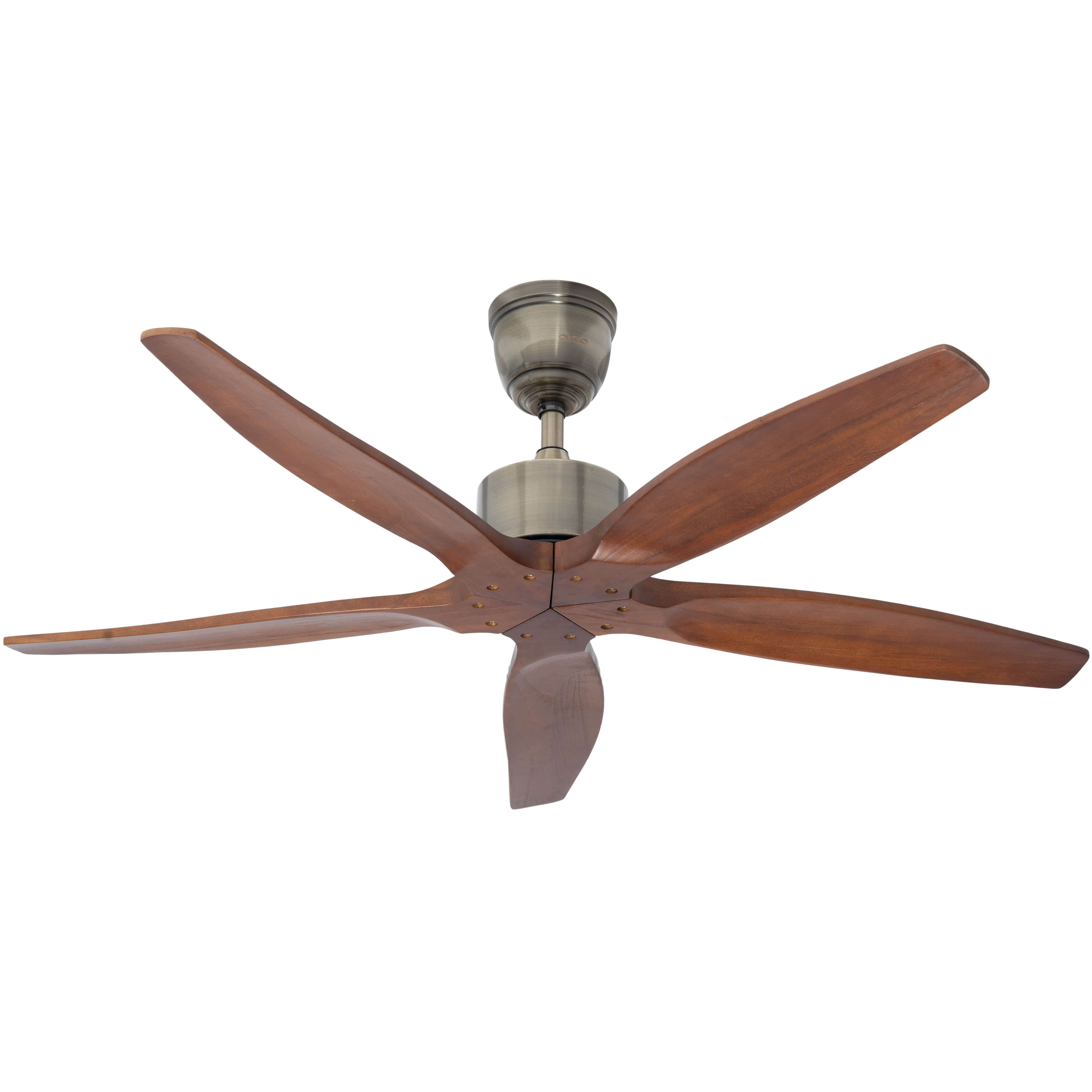 Iroko Black Designer ceiling fan 