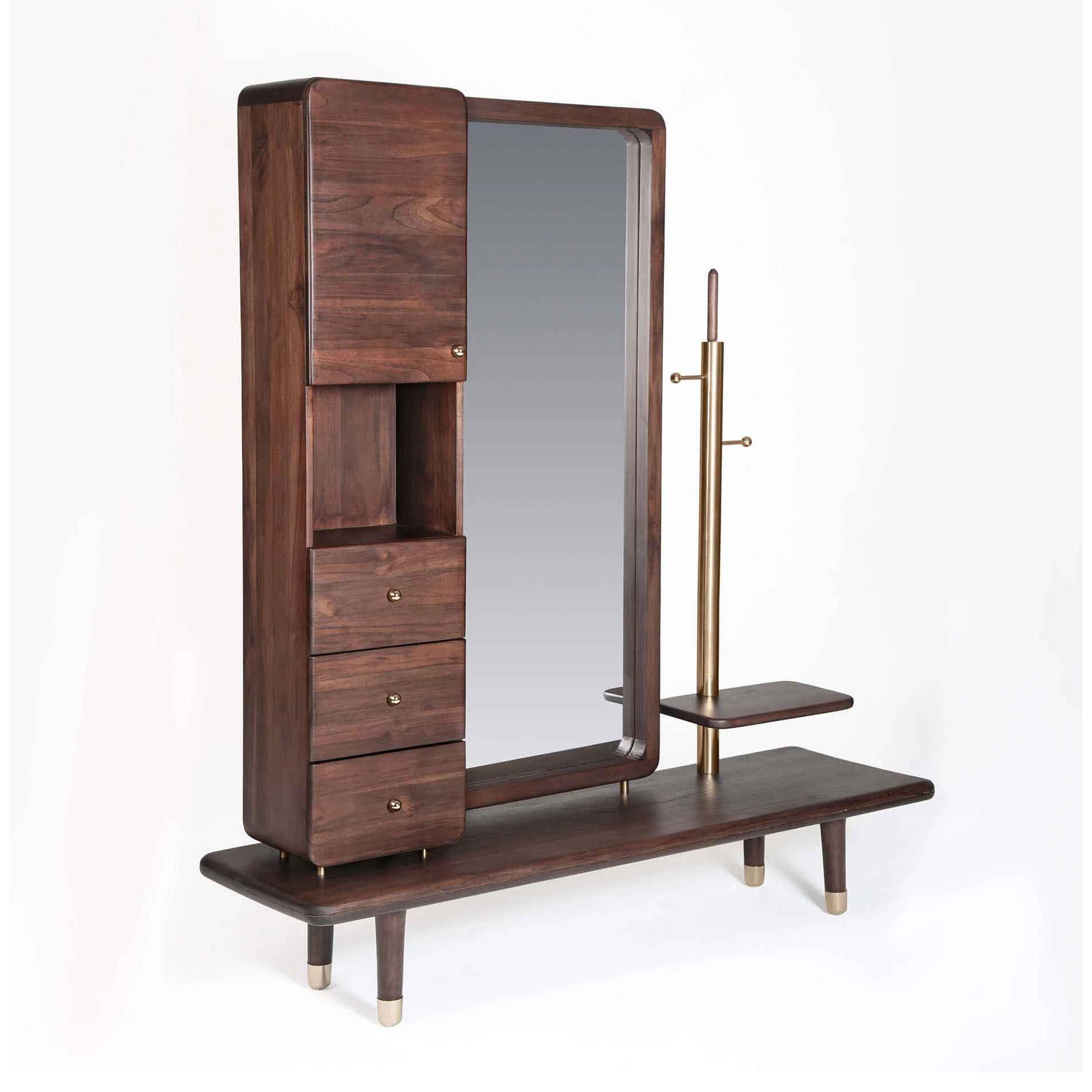 The Morni Floral Vine Storage Cabinet