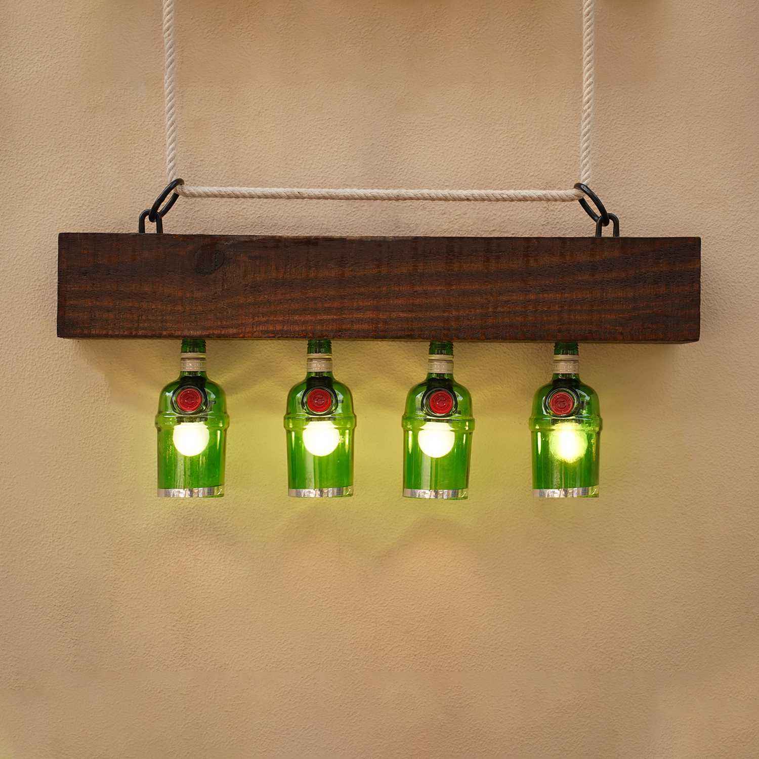 Top Solid Wall Mount Lamp (Recycled Bottle)