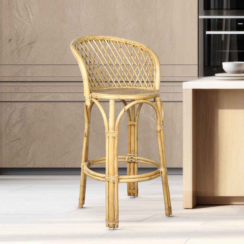 Tranquil Tides Rattan Side Table