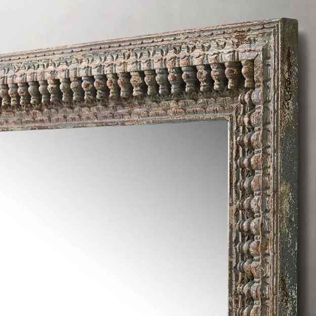 The Mehrab White Jaali Mirror