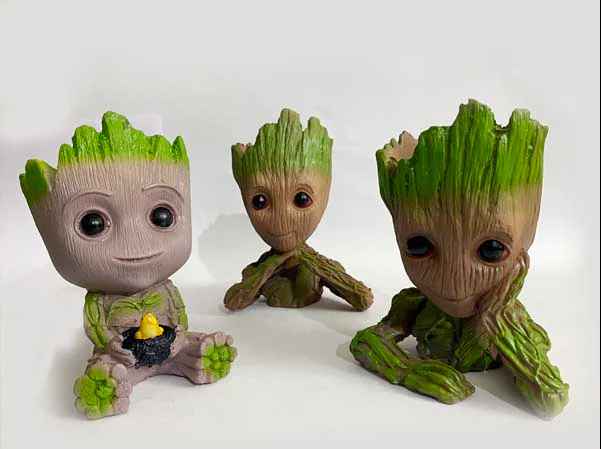 Adorable Groot Family Planters