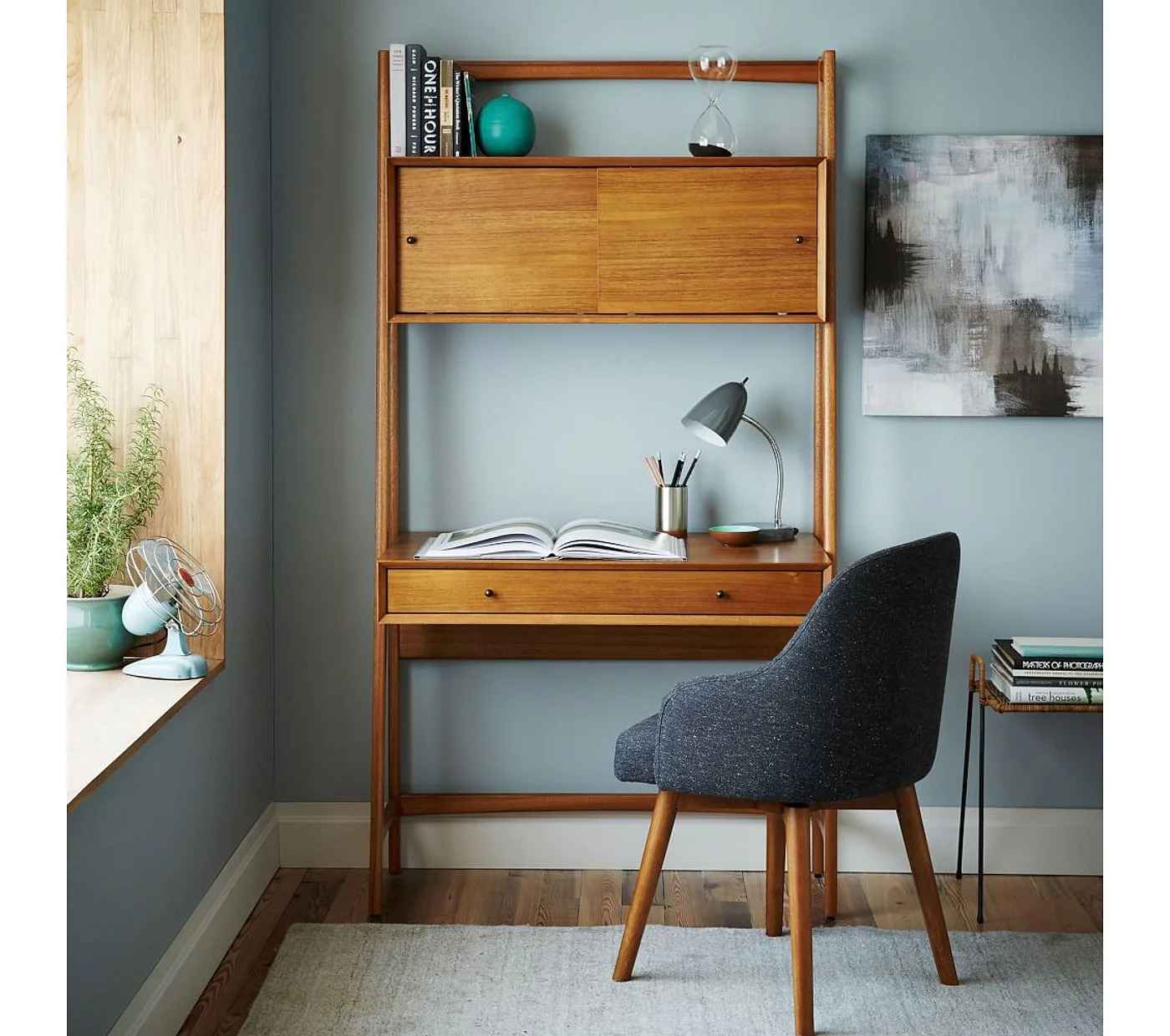 Id-Century Wall Desk