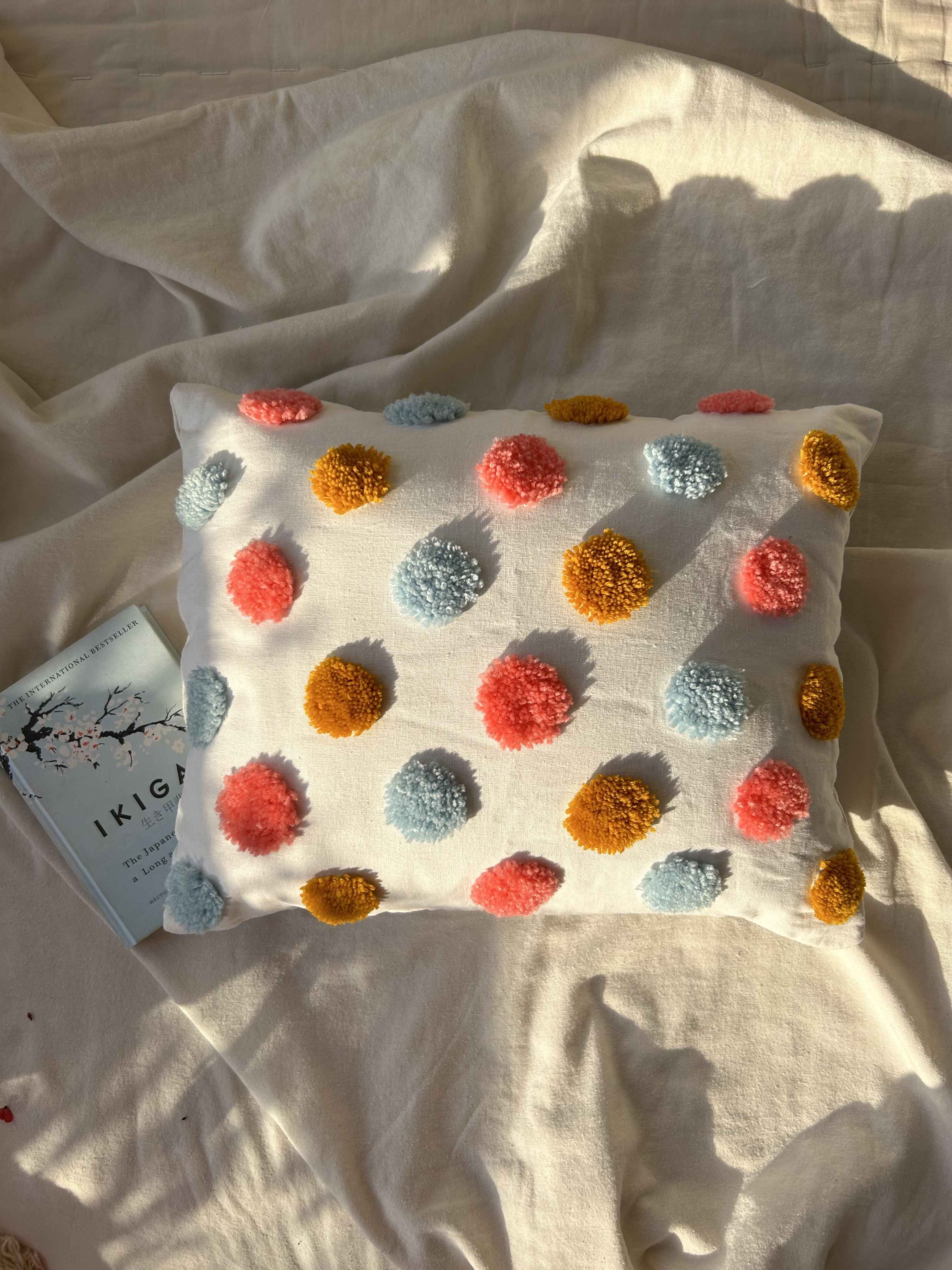 Punch Needle Cushion Cover 2