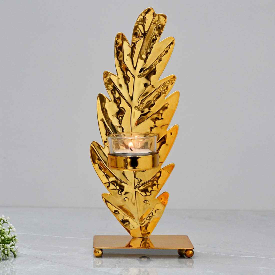 Leaf Candle Holder