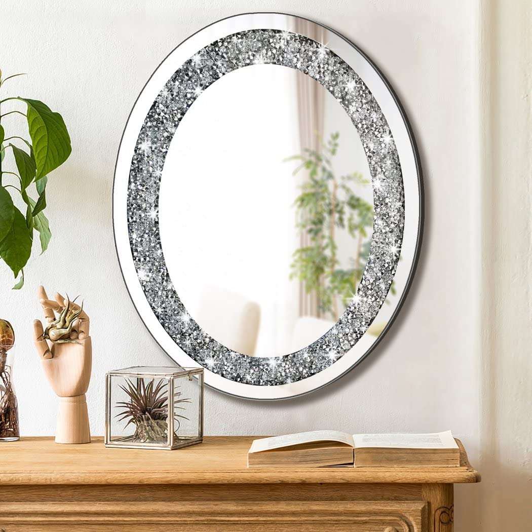 Curved Washroom Mirror for Wash Basin