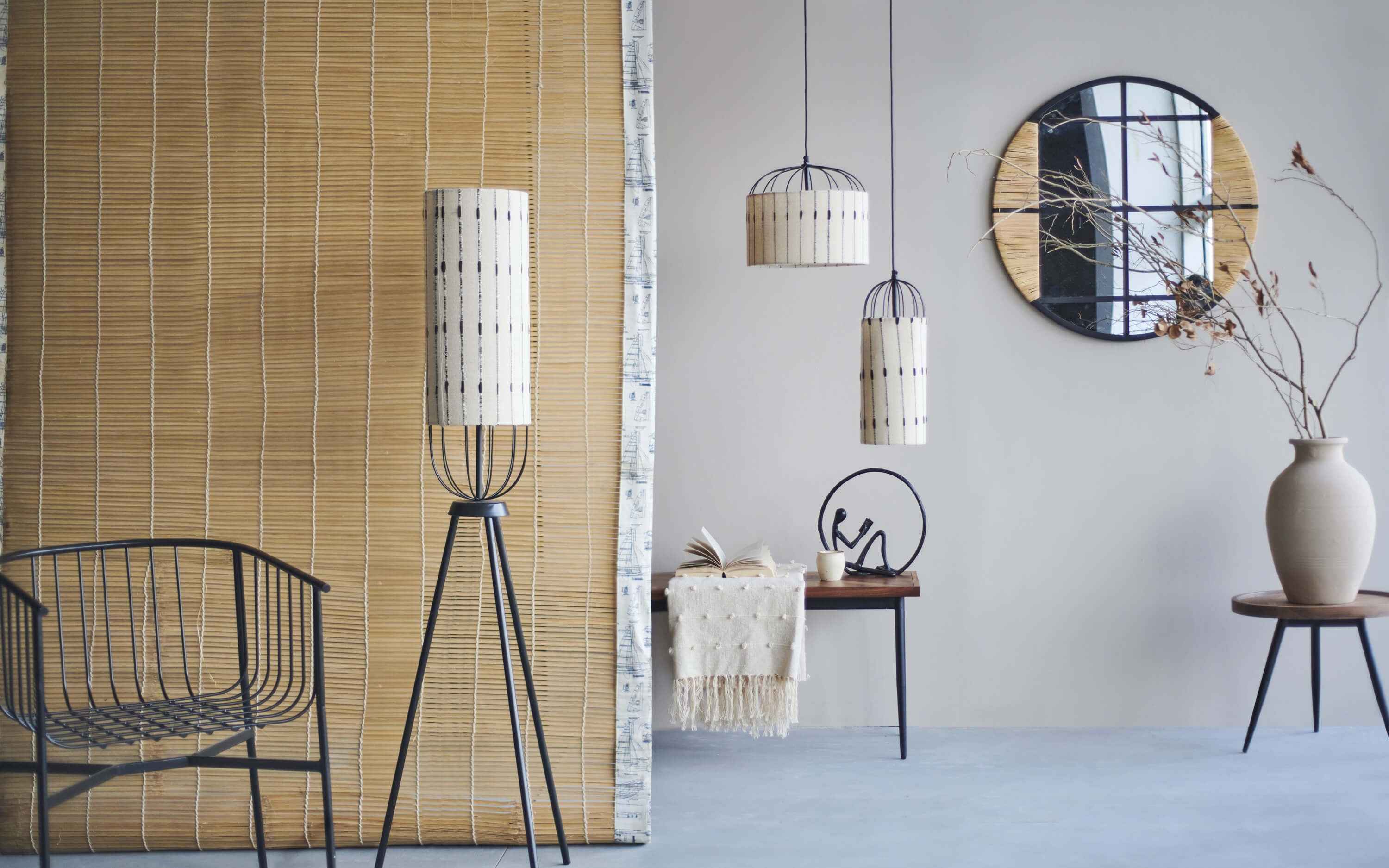 Kurashi Drop Hanging Lamp