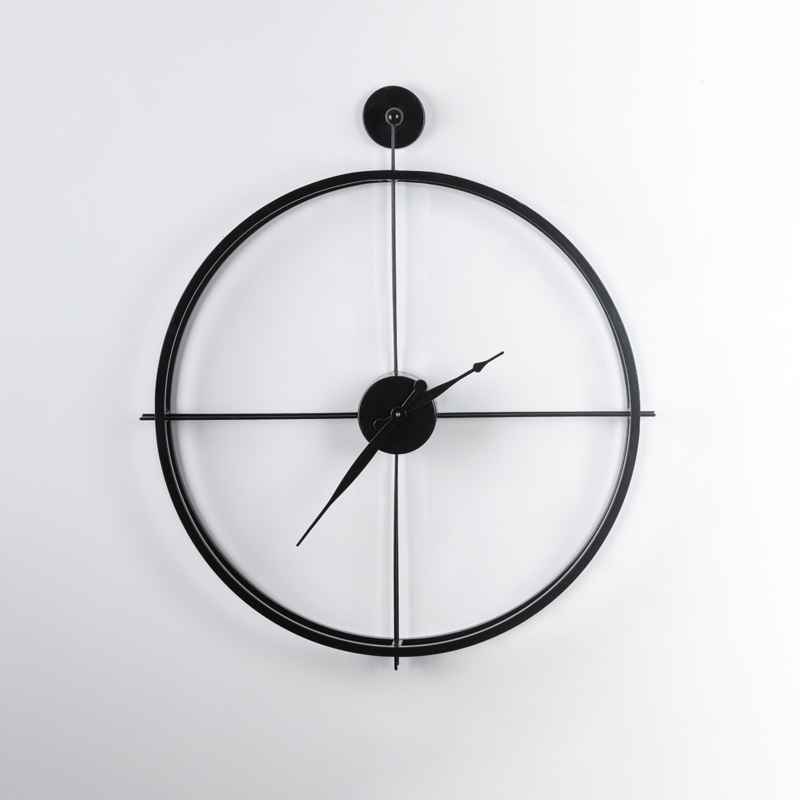 Gold & Black Classic Wall Clock