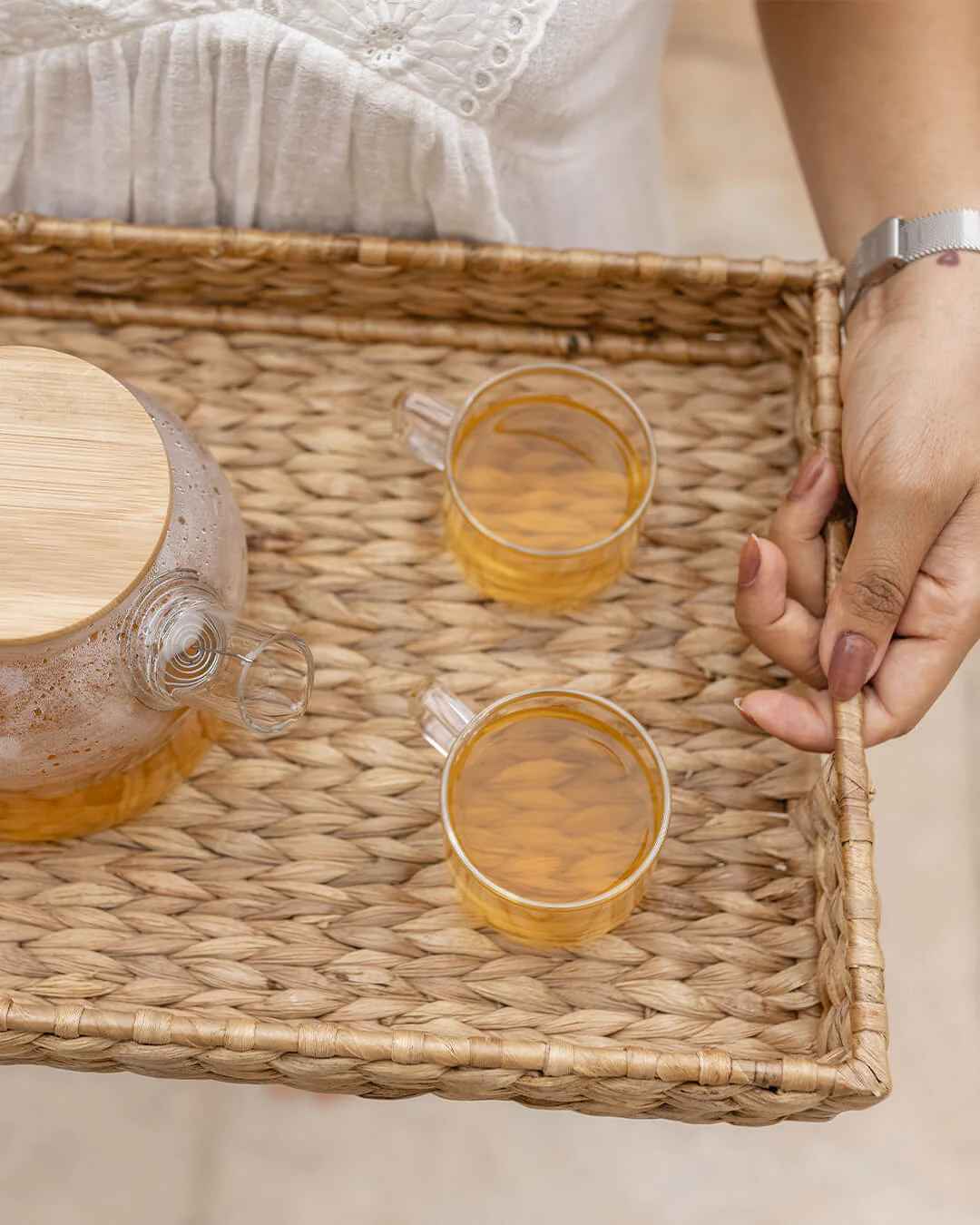 Golden Grass Square Placemats