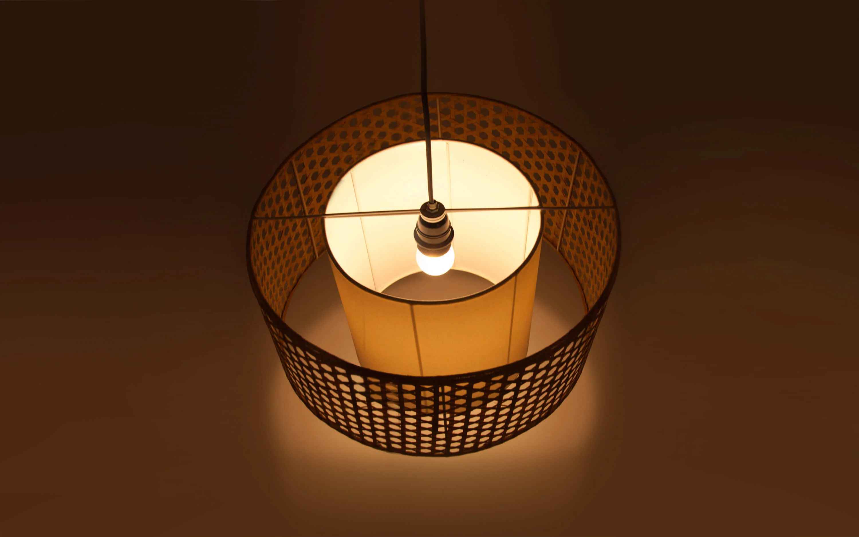 Kyoto Drum Hanging Lamp