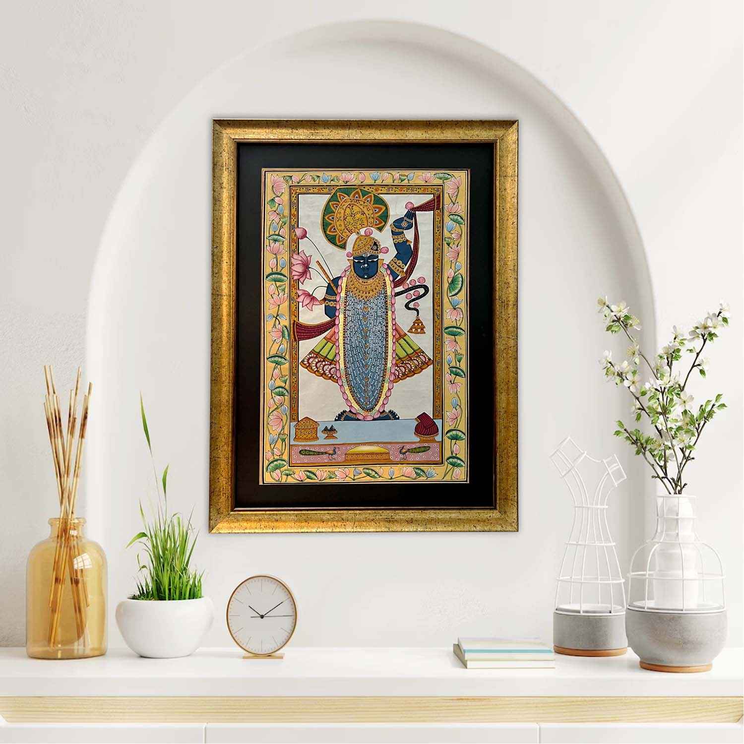 Handmade Krishna & Radha ji Painting