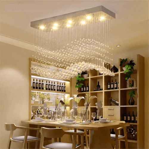 Halteres Double Height Chandelier