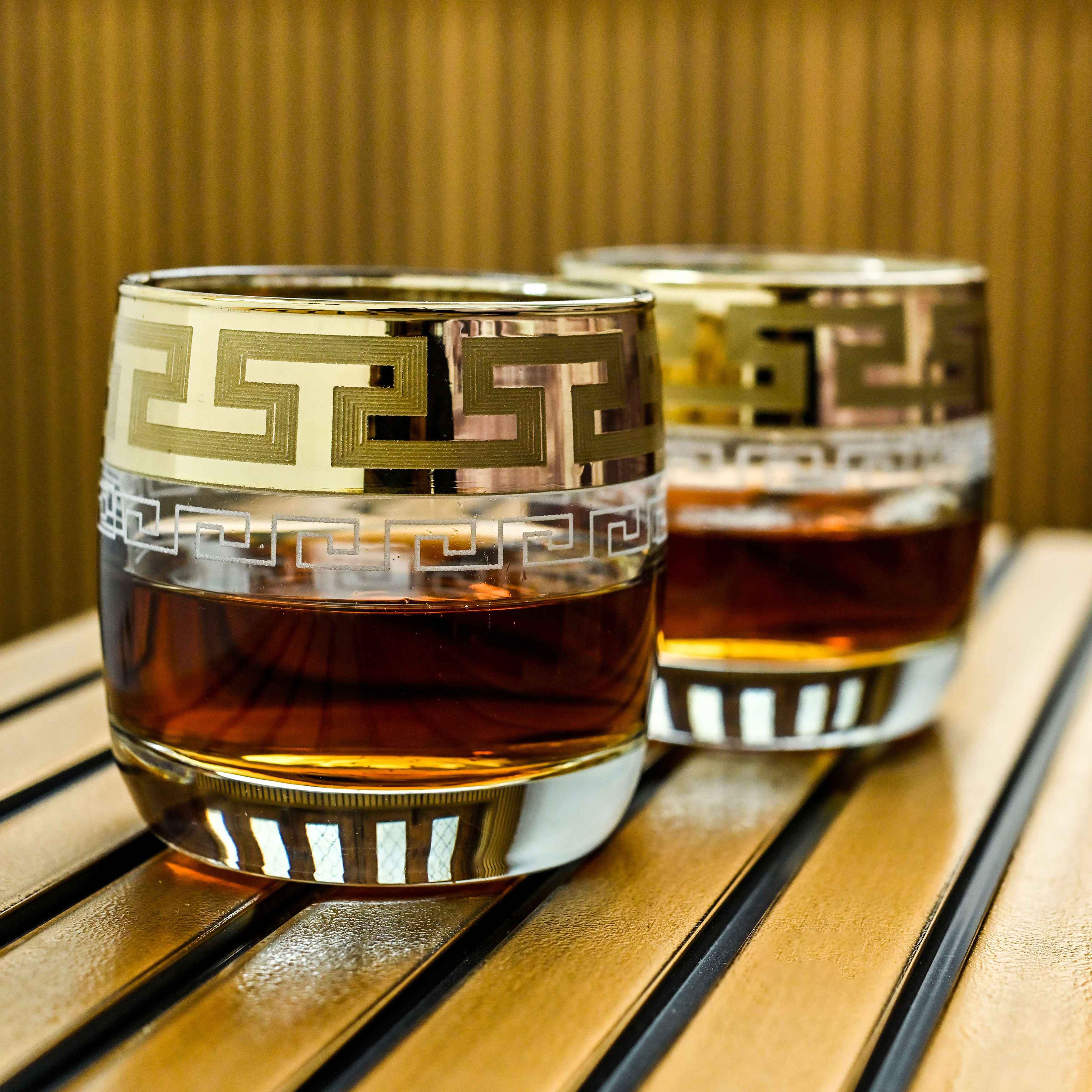 Madison Rock Whiskey Glass