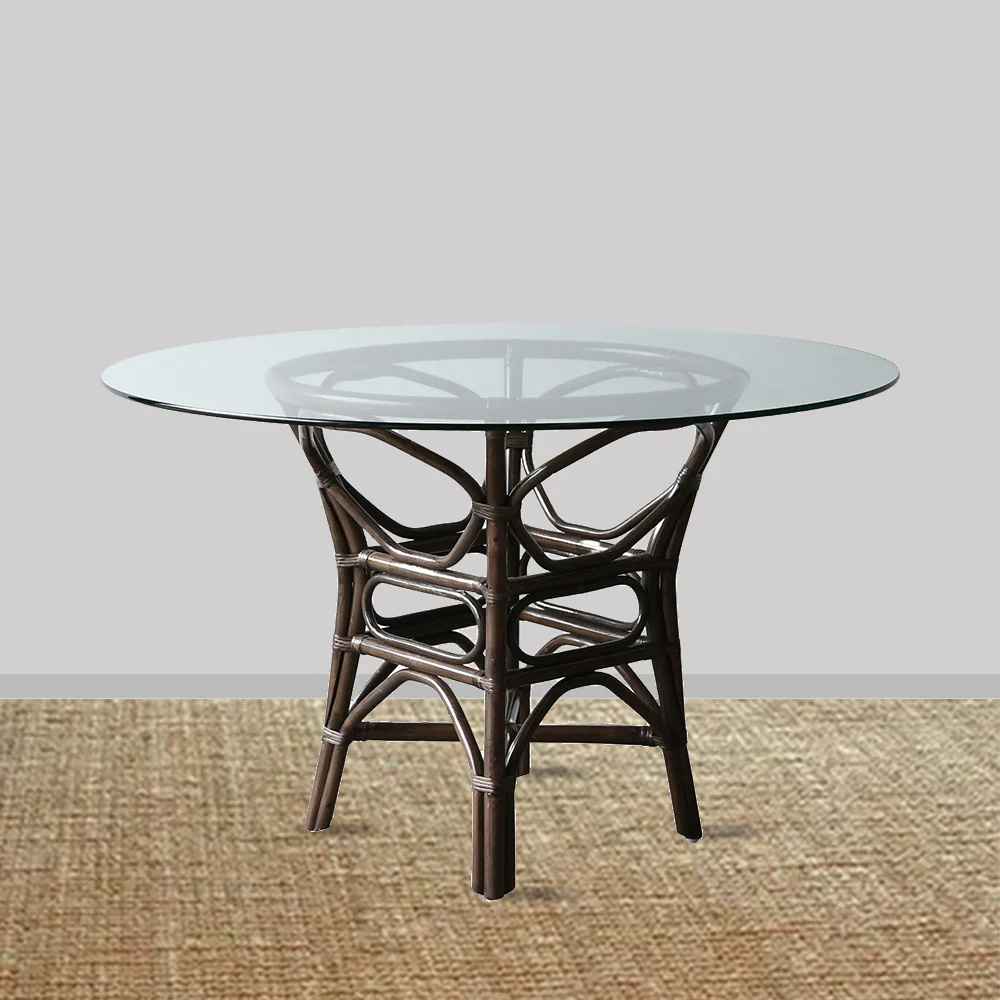 Driftwood Delight Rattan Table