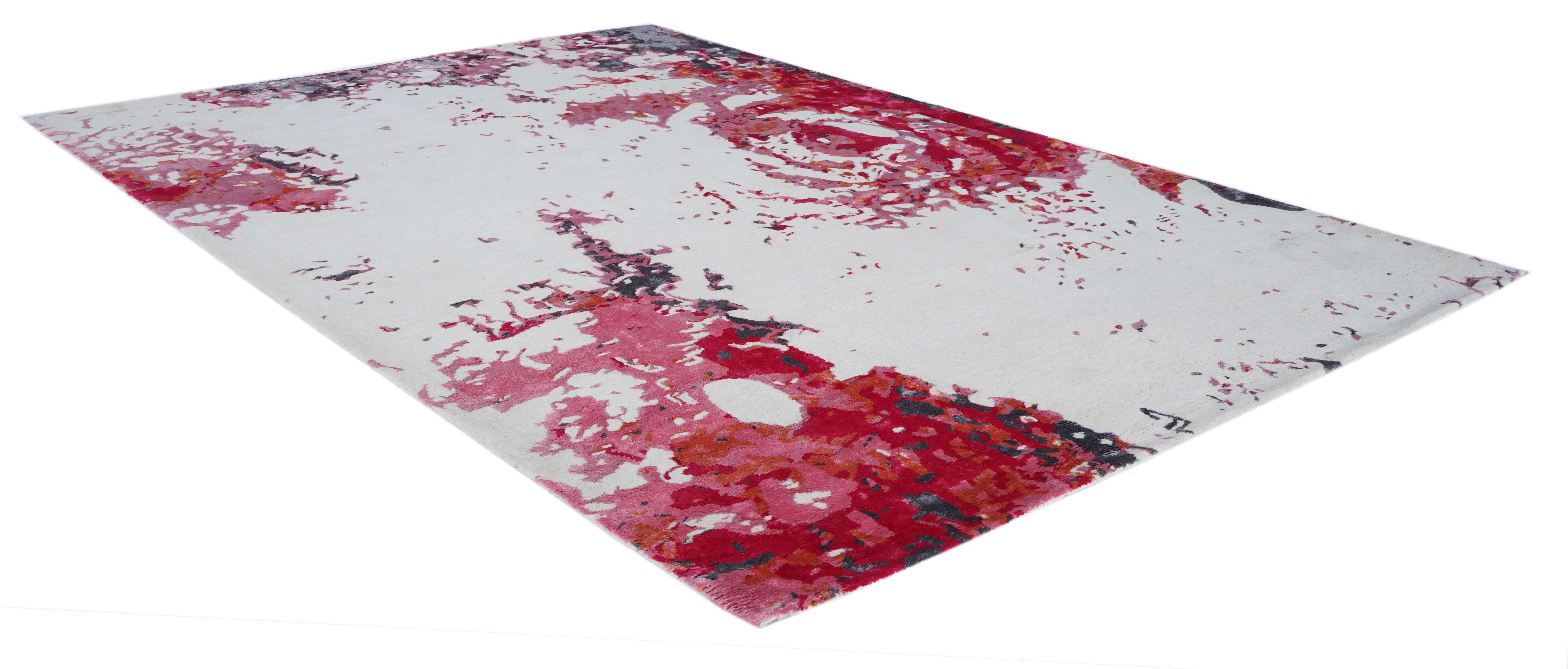 RED GALAXY RUG