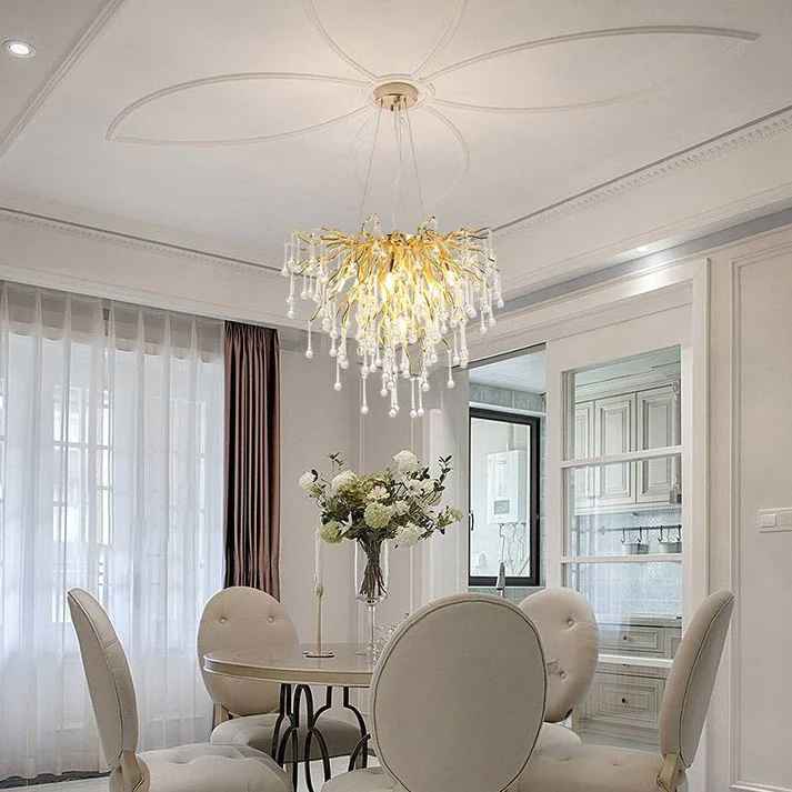 4 Rings Led Ring Chandelier