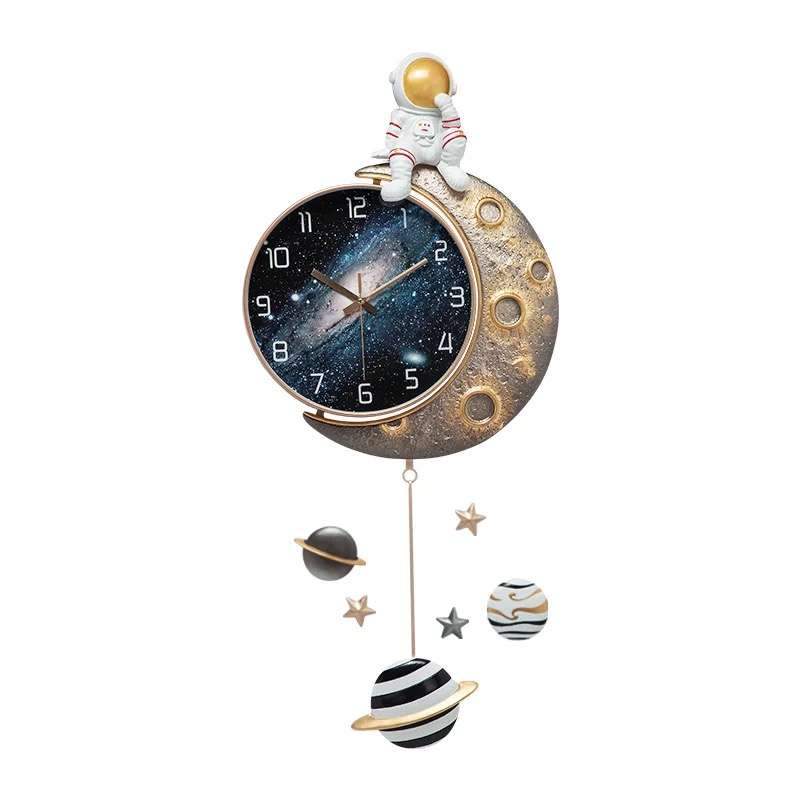 Aesthetic Copper Wall Clock