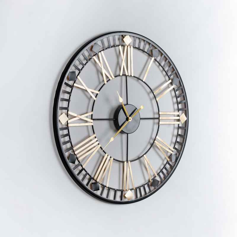 Long Time Disk Station Wall Clock