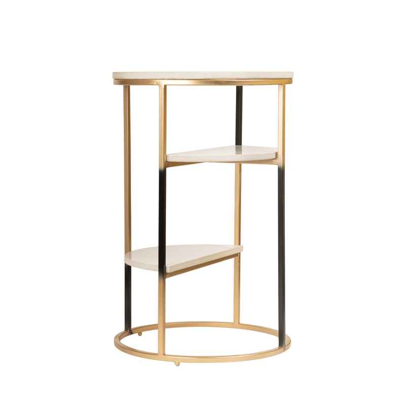 3 Tier Gold Table