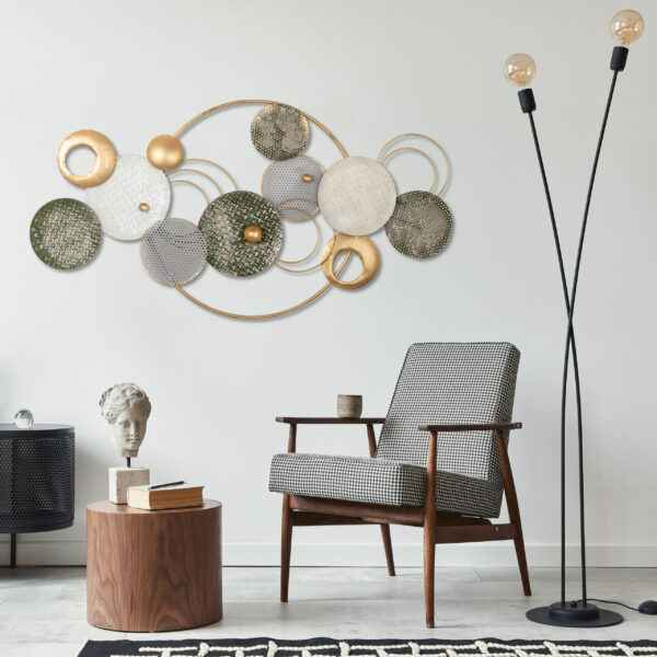 Circle Leaf Wall Art