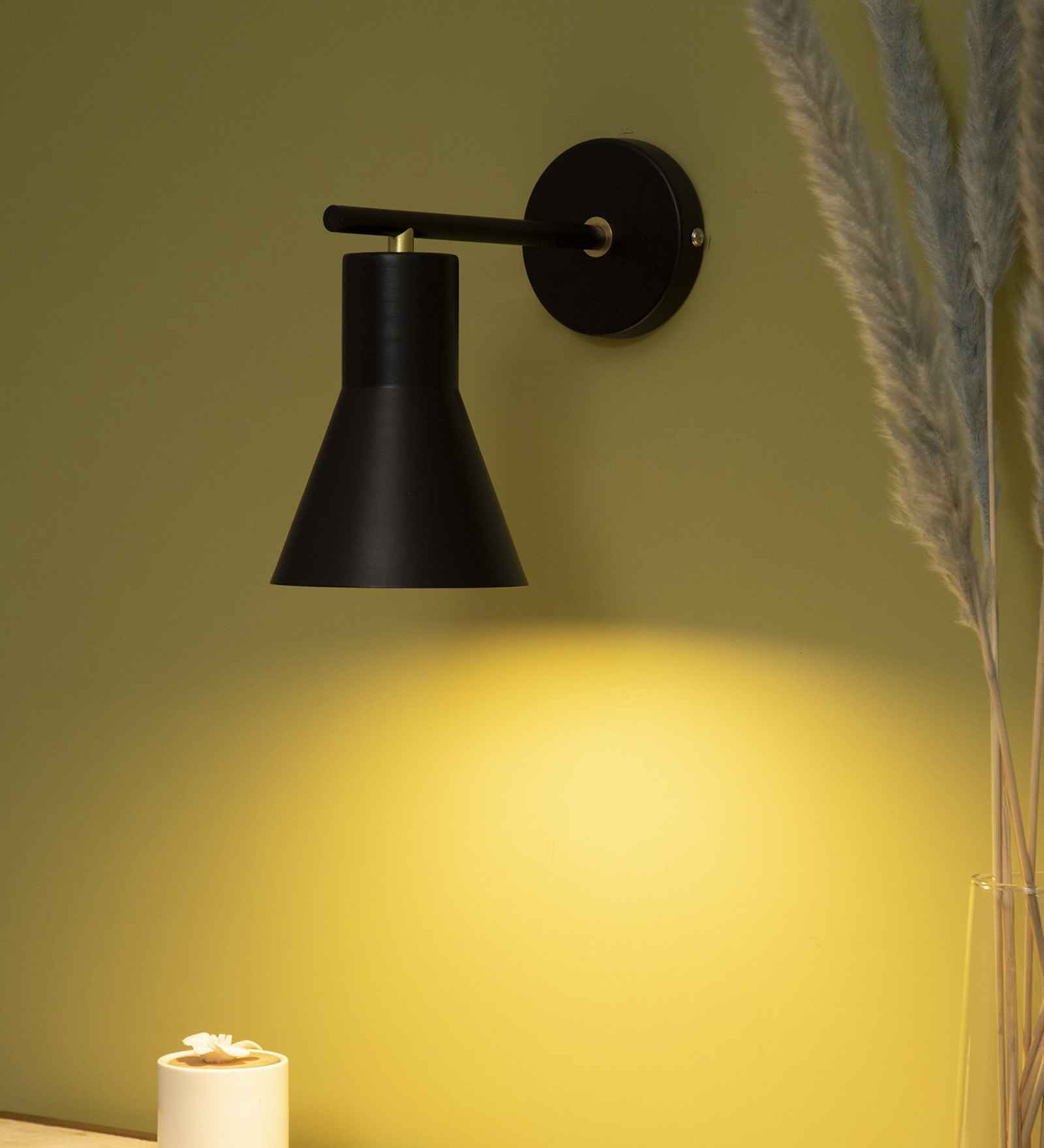 Vintage Industrial Black Metal Single Hanging Light