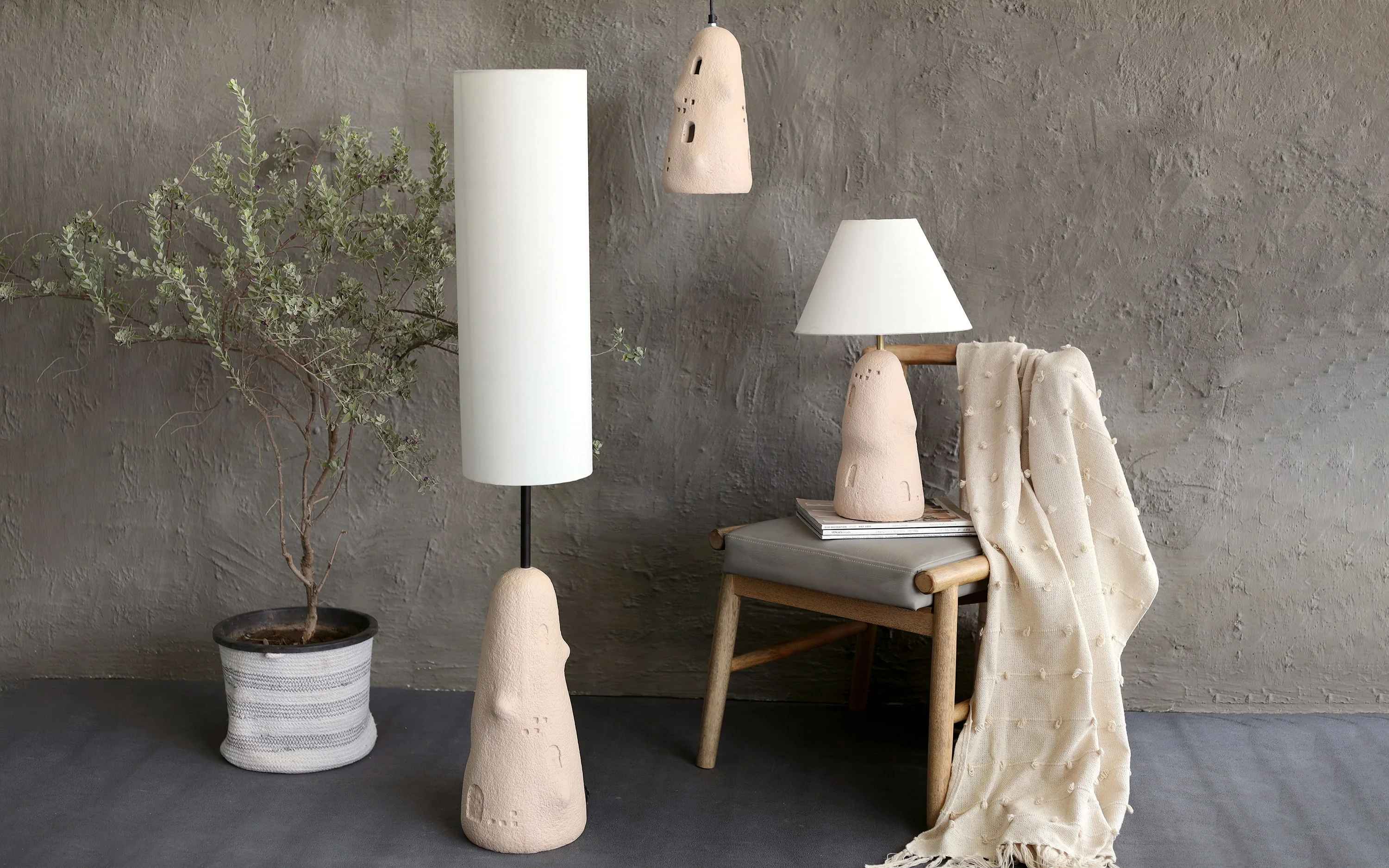 Kurashi Drop Hanging Lamp