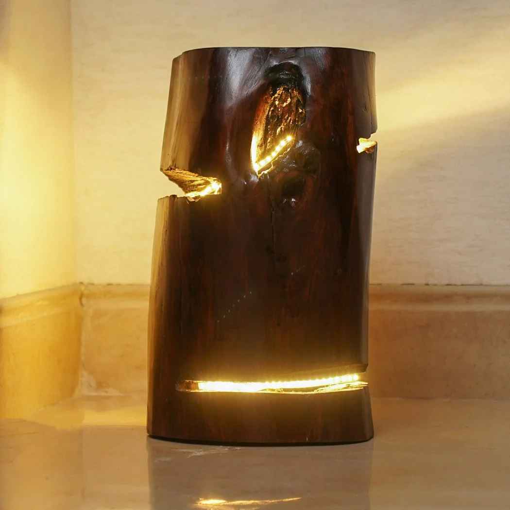 Log Lamp