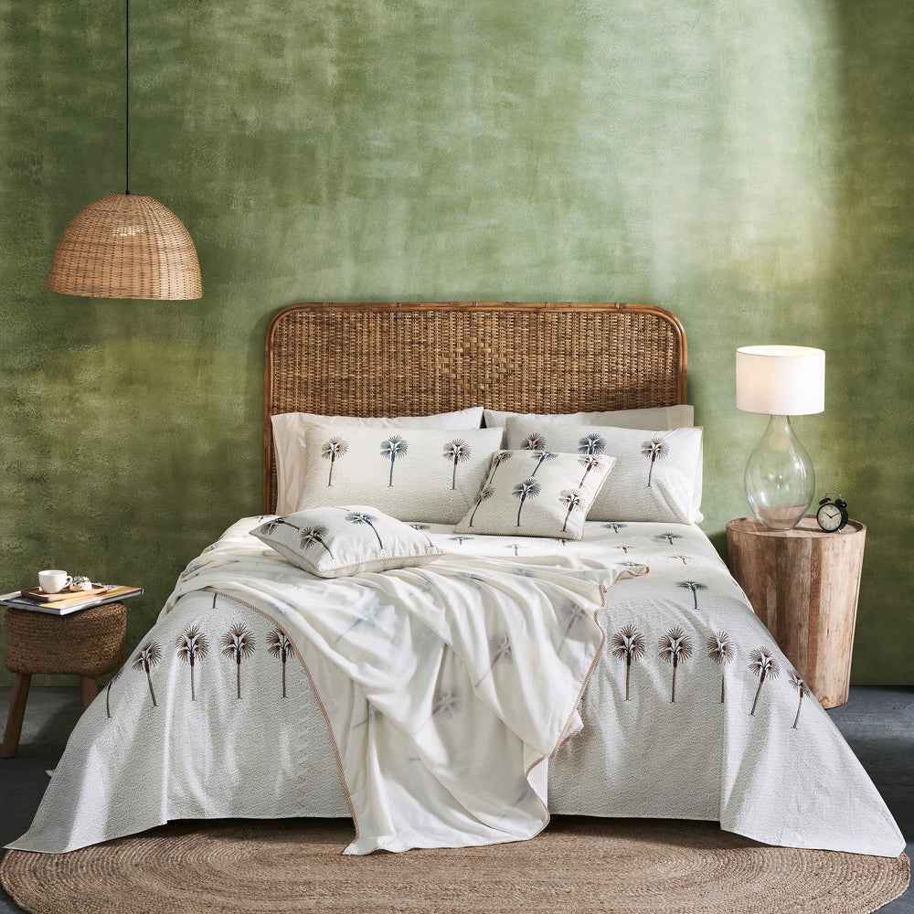 Lionfish Embroidered Bedding Set