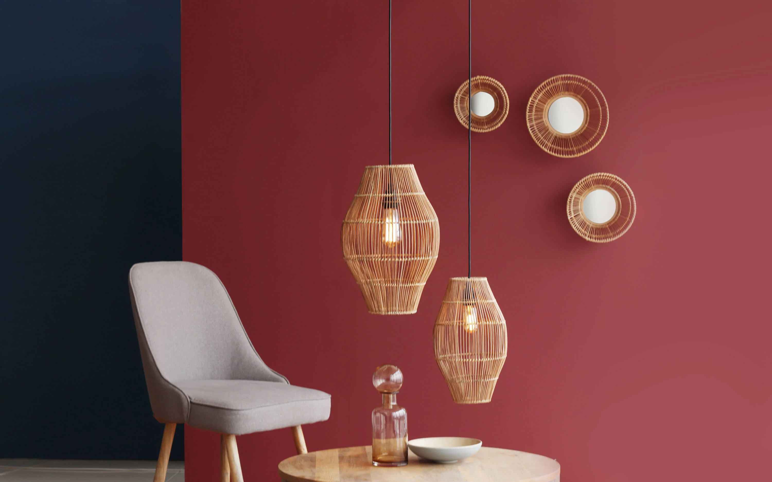 Kurashi Drop Hanging Lamp