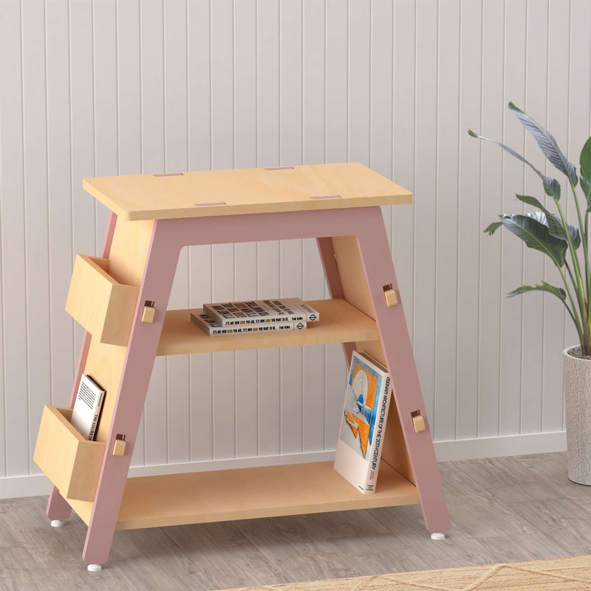 Red Pear Bookshelf 