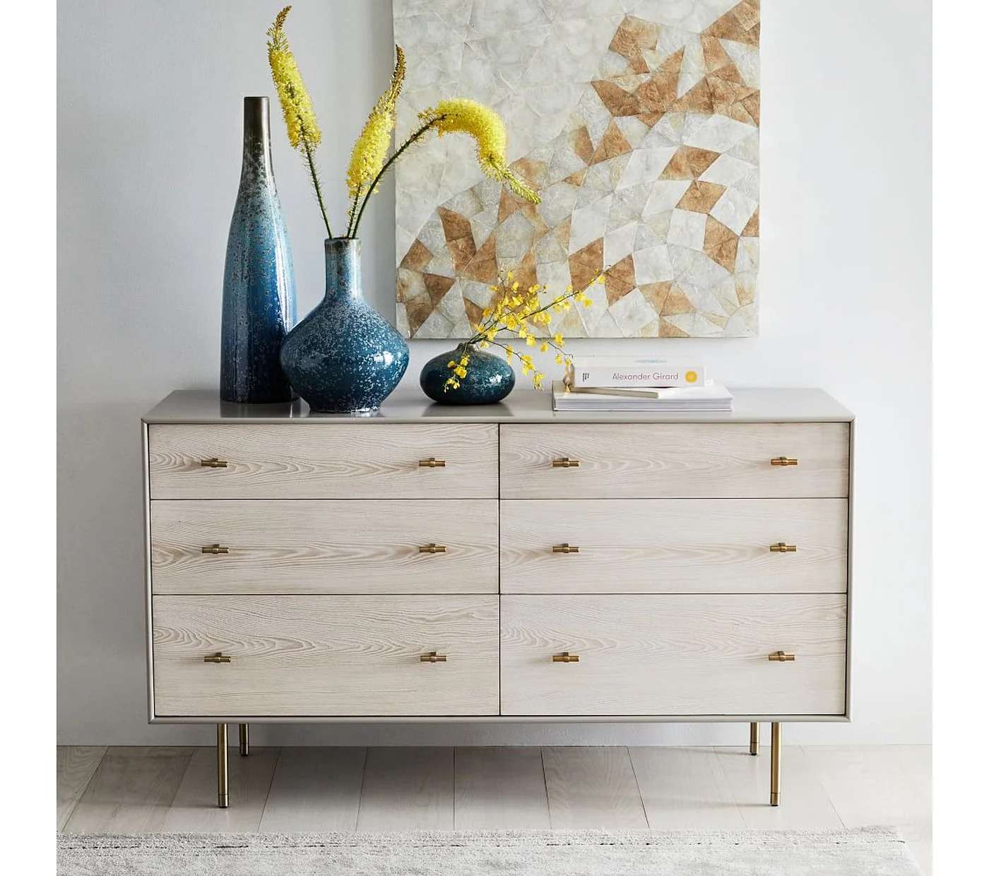 Mid-Century 6-Drawer Dresser