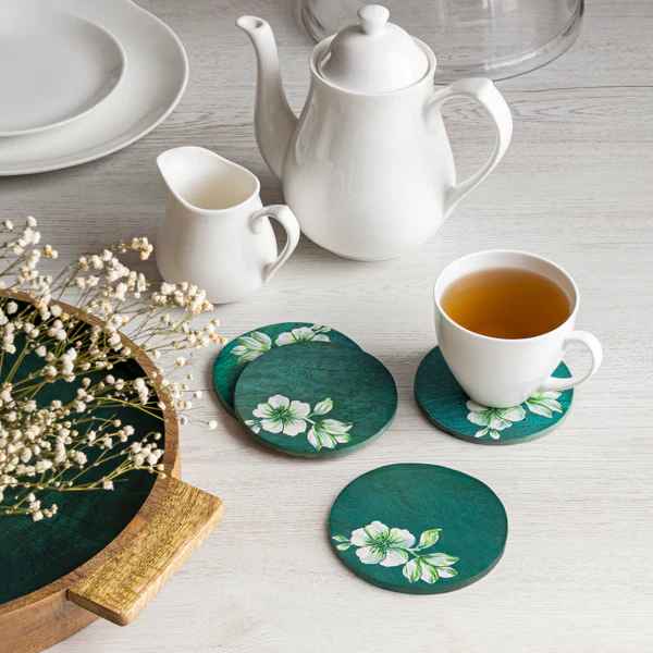 Gardenia Coaster Set