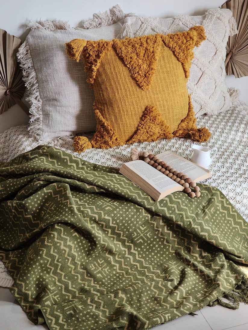 Sania Mudcloth Throw