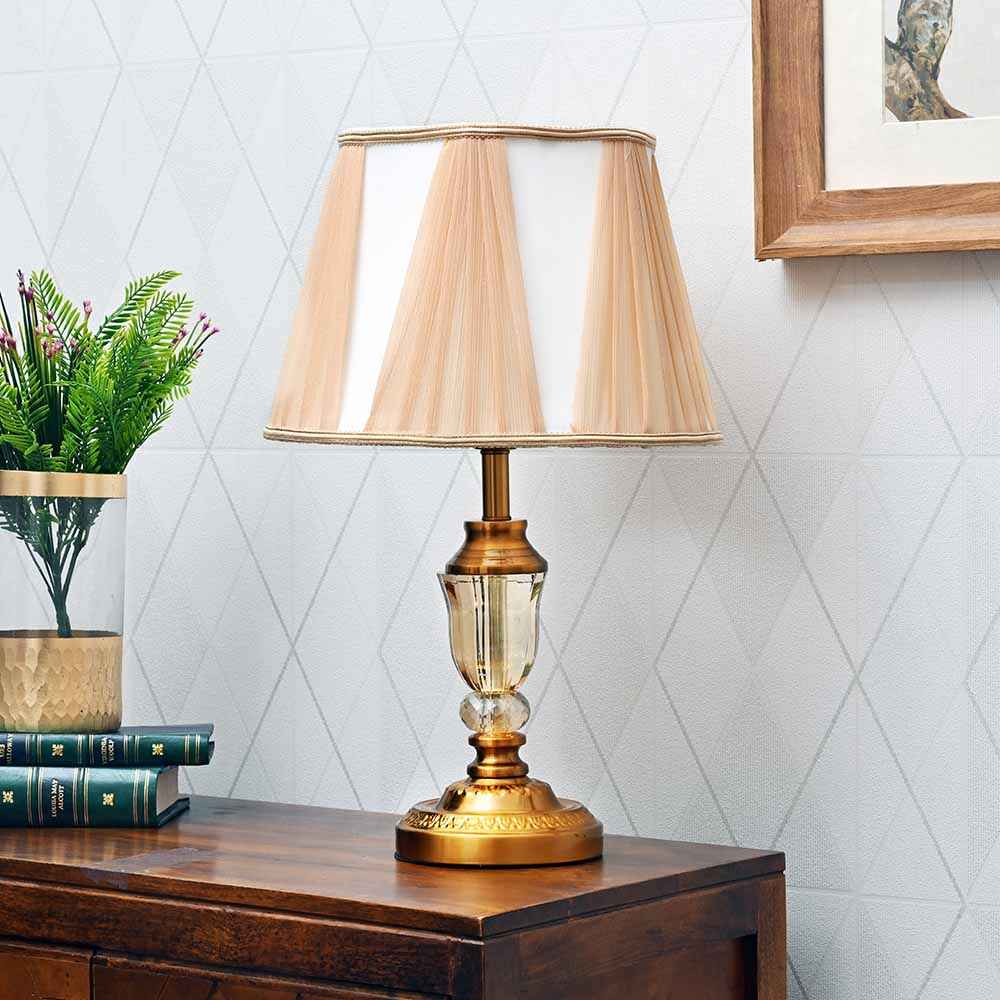 Brown Table Lamp
