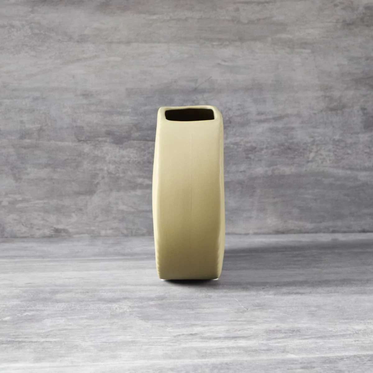 Ivar Beige Ceramic Vase