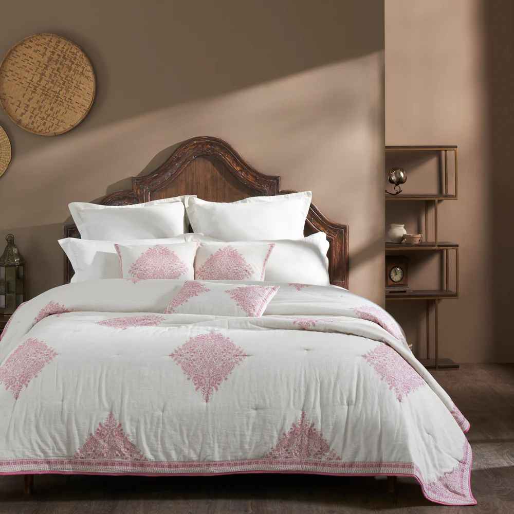 Common Ivy Block Print Bedding Set