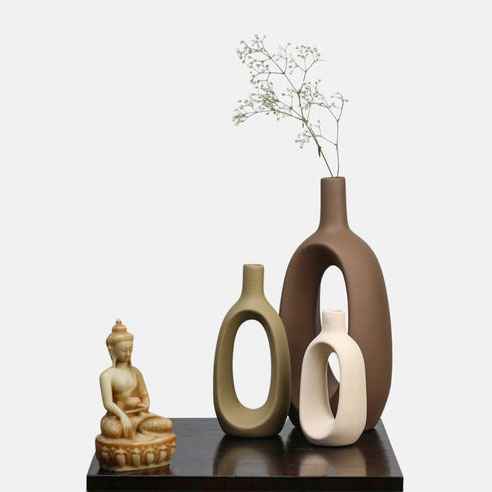 Florera Vase Set - Black