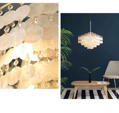 Modern Lotus Leaf Led Chandelier