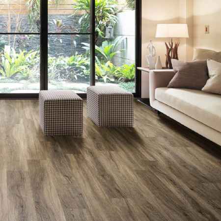 Coextrusion Walnut Tile Deck