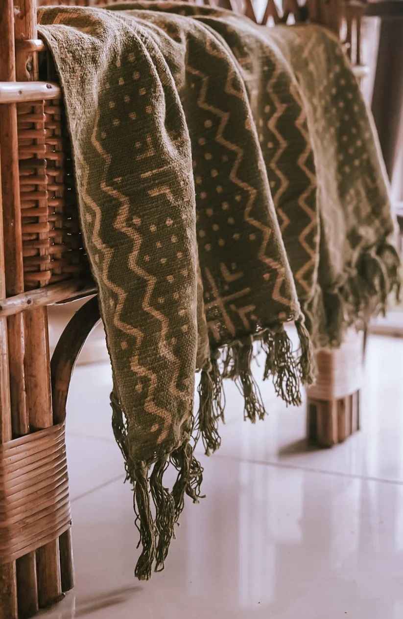 Sania Mudcloth Throw