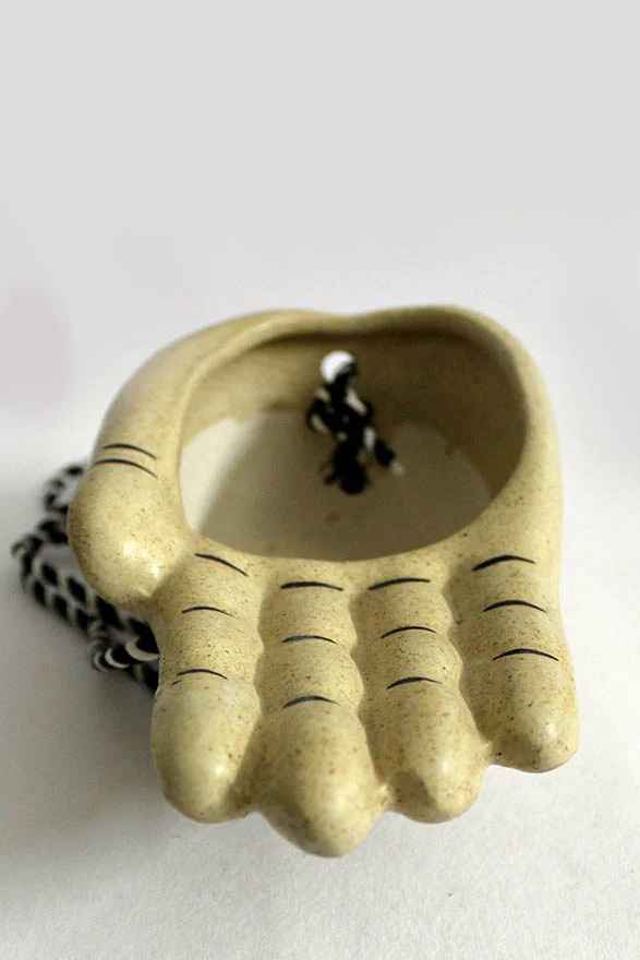 Hanging Hand Ceramic Planter